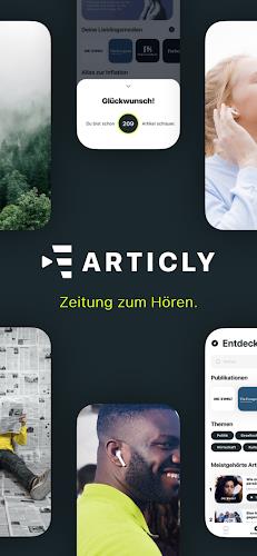 ARTICLY - Zeitung zum Hören Скриншот 1