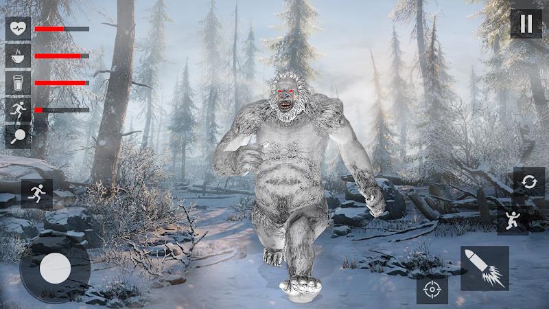 Bigfoot Yeti Hunt & Survival Capture d'écran 2