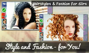 Hairstyles & Fashion for Girls Ekran Görüntüsü 3