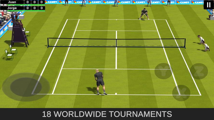 Tennis Slice: World Tour Screenshot 1