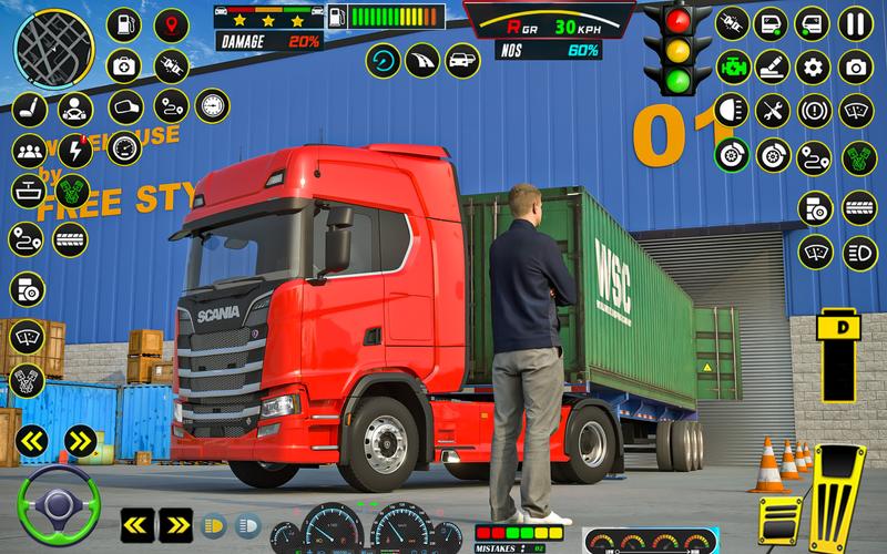 Cargo Truck Driving Game 2024 スクリーンショット 1