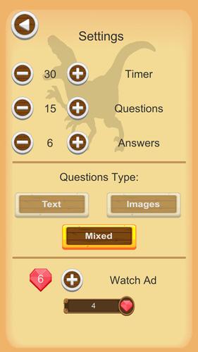Dinosaurs Quiz スクリーンショット 3