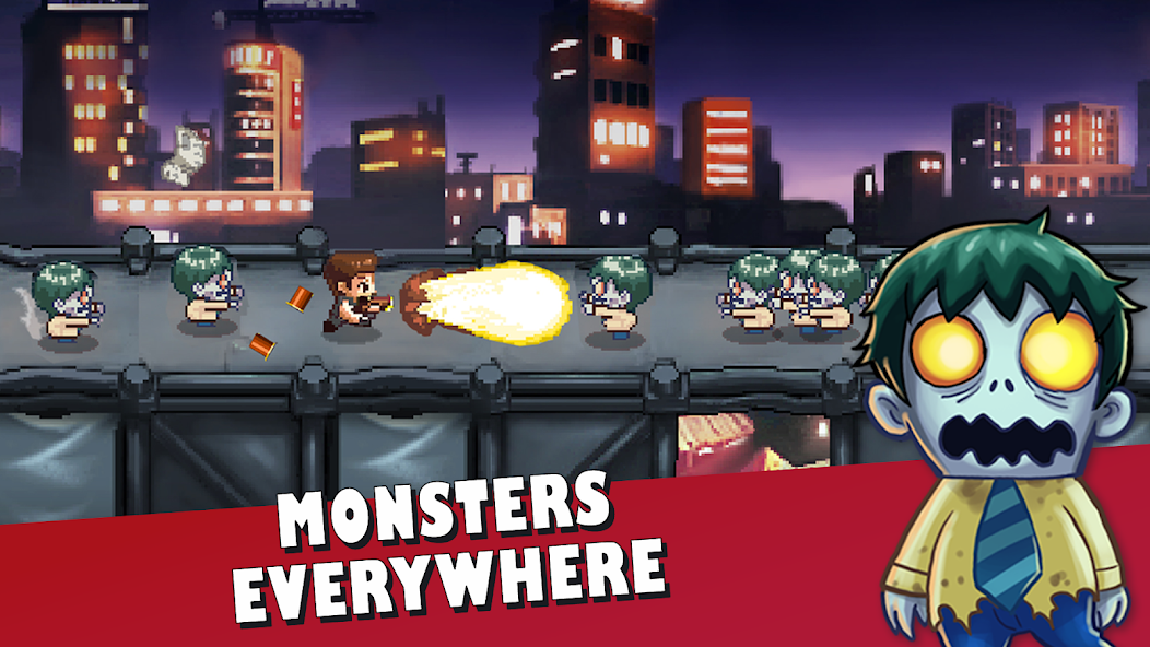 Monster Dash Mod ဖန်သားပြင်ဓာတ်ပုံ 1