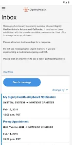 my portal. by Dignity Health Captura de pantalla 4