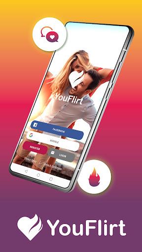 YouFlirt - flirt & chat app ภาพหน้าจอ 1