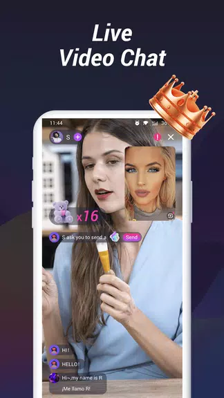 Bazar- Live Video Chat Capture d'écran 4