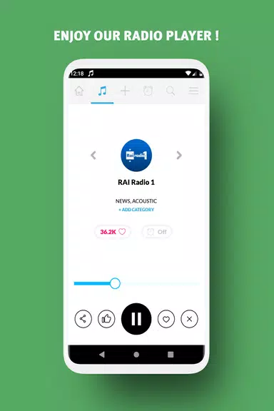 Radio Italy - FM Radios スクリーンショット 1