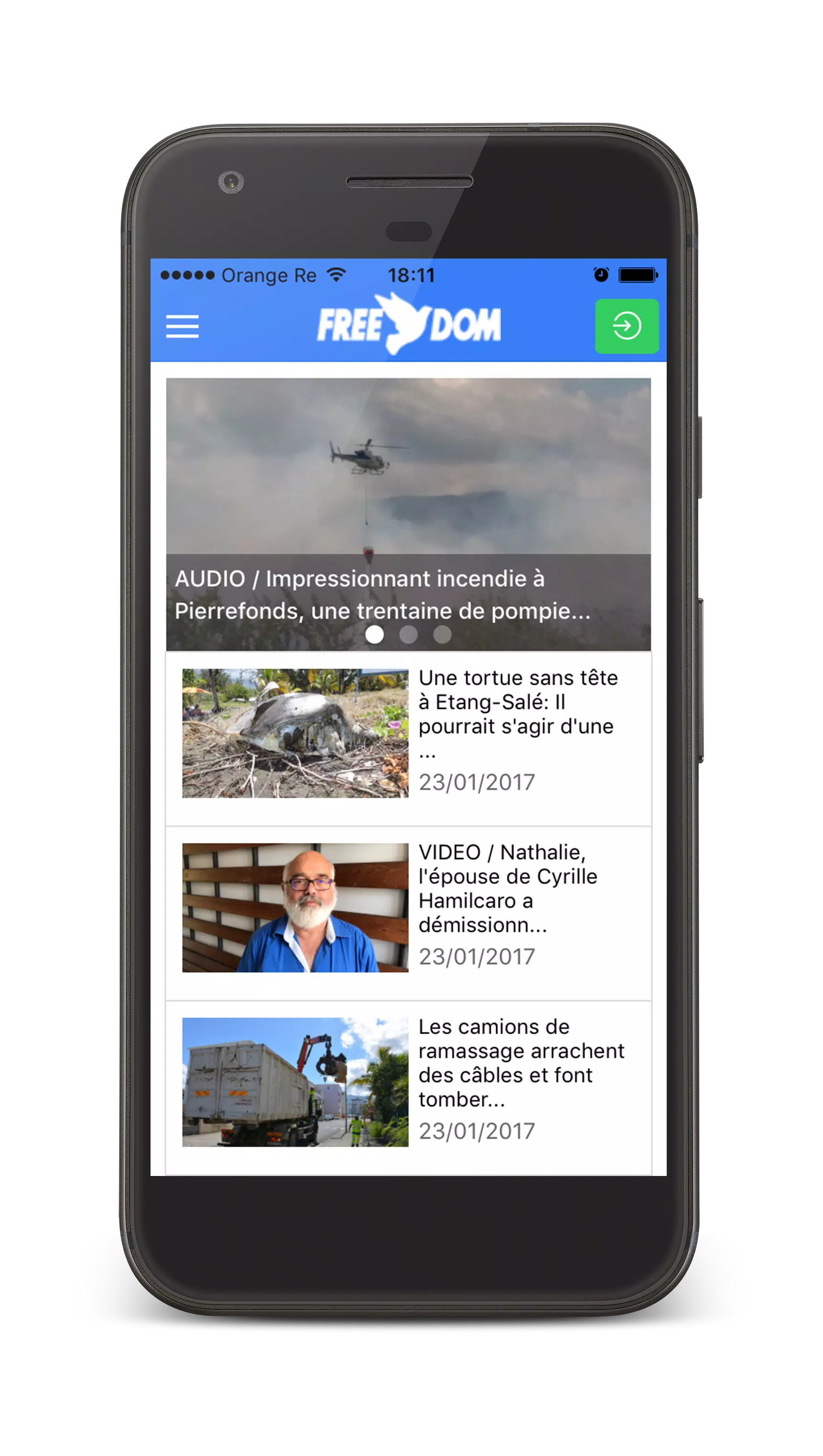 Radio Free Dom Officielle ภาพหน้าจอ 1