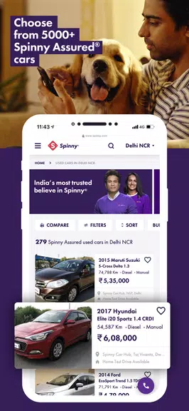 Spinny - Buy & Sell Used Cars應用截圖第2張