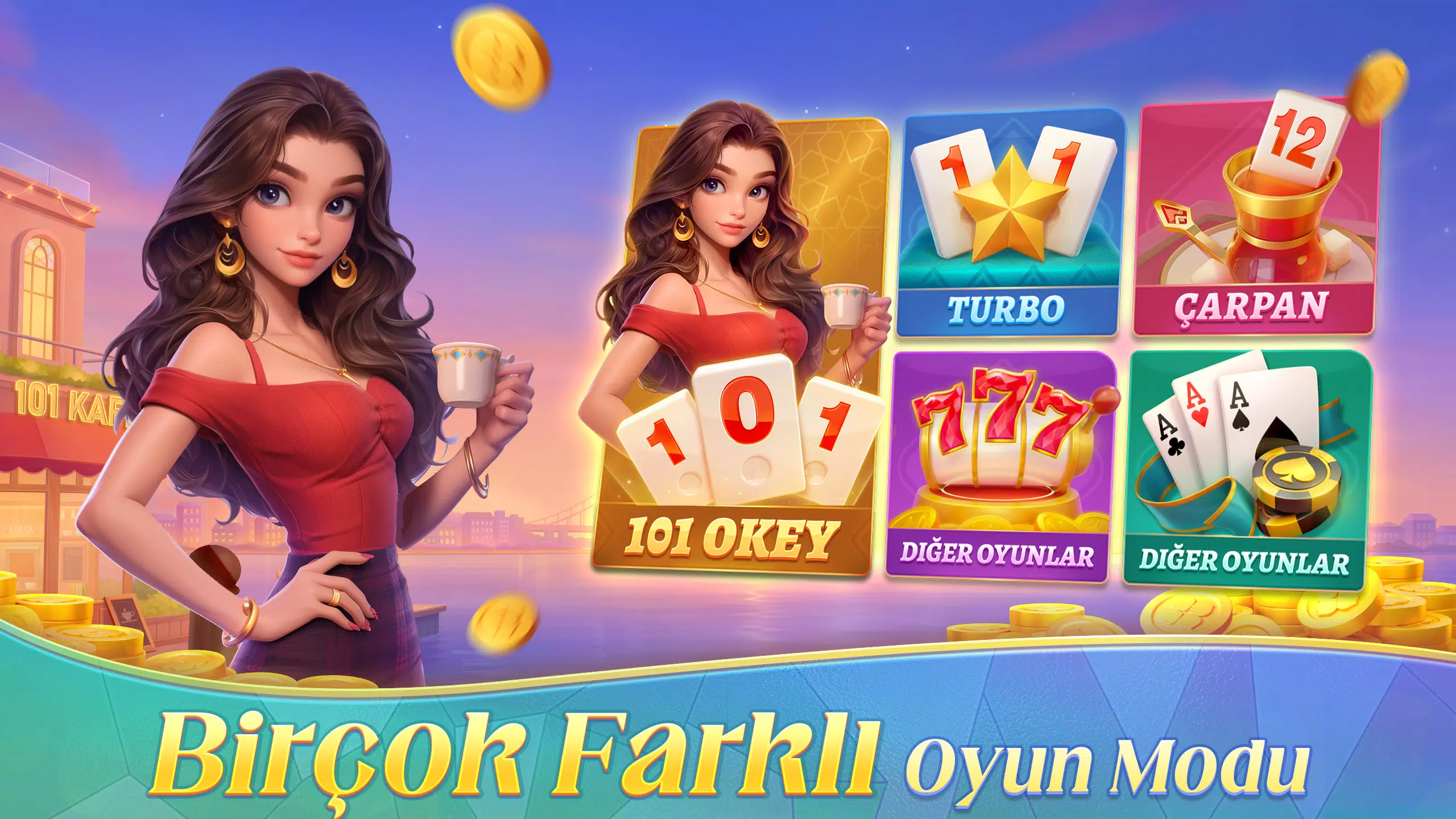 101 Okey King Скриншот 2