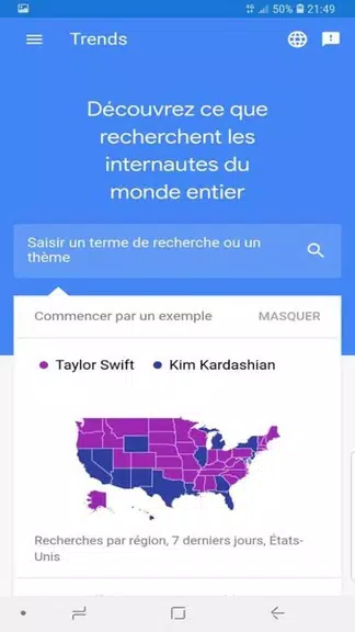 trends google Capture d'écran 1