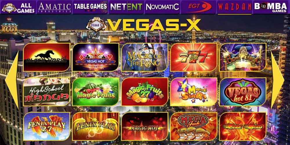 VEGAS-X ဖန်သားပြင်ဓာတ်ပုံ 1