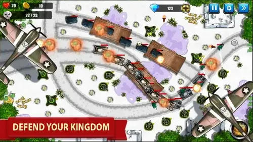 Tower Defense: Toy War Tangkapan skrin 2