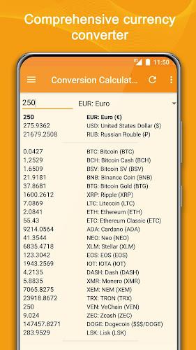 Unit Converter Captura de pantalla 1