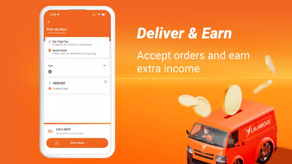 Lalamove Driver - Drive & Earn Скриншот 3