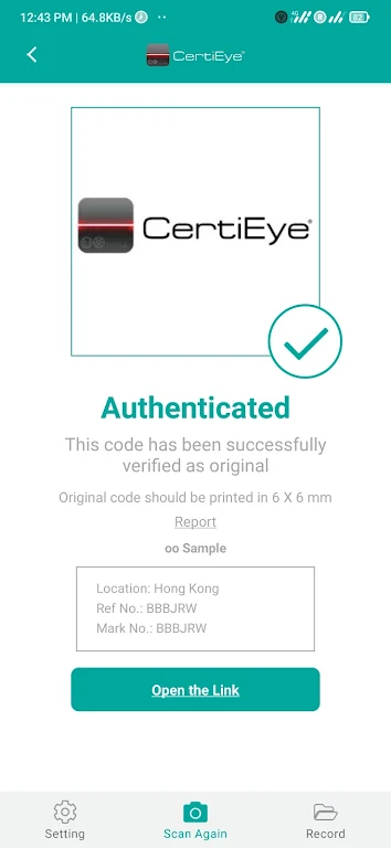 CertiEye Capture d'écran 2