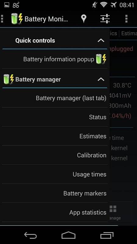 3C Battery Manager স্ক্রিনশট 2