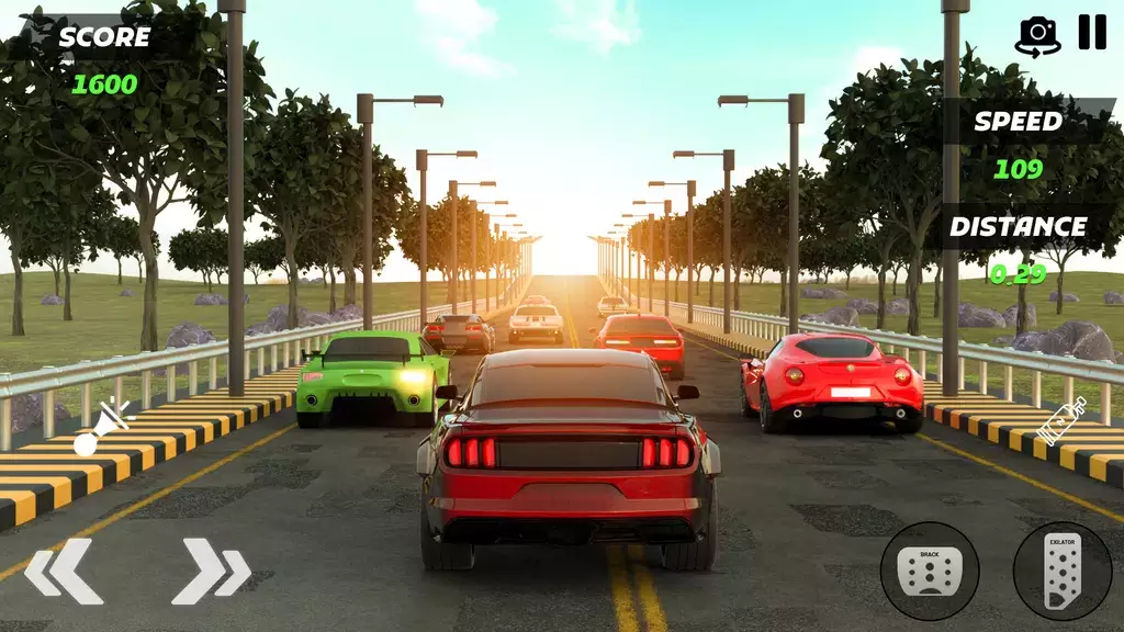 Turbo Traffic Car Racing Game ဖန်သားပြင်ဓာတ်ပုံ 4