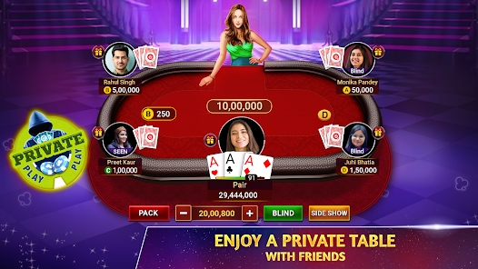 Teen Patti Octro 3 Patti Rummy应用截图第3张