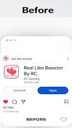 RC Real Like Follower Booster Captura de pantalla 3