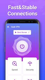 Geek VPN: Fast & Stable Proxy应用截图第1张