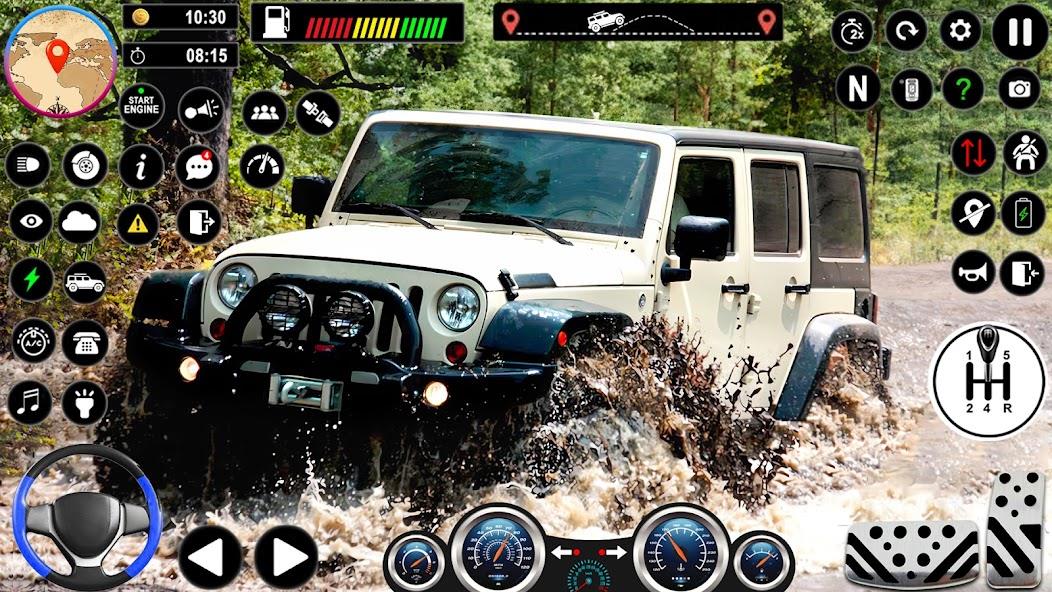 Schermata Offroad Car Driving Jeep Games Mod 2