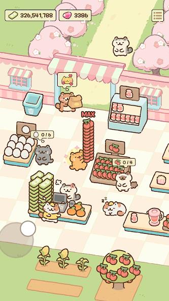 Cat Mart: Cute Grocery Shop Mod ဖန်သားပြင်ဓာတ်ပုံ 1