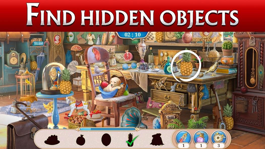 Seekers Notes: Hidden Objects Mod ဖန်သားပြင်ဓာတ်ပုံ 3