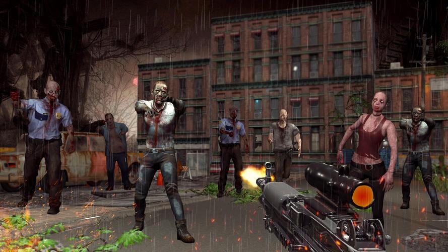 ZOMBIE HUNTER 23: Offline Game Schermafbeelding 2