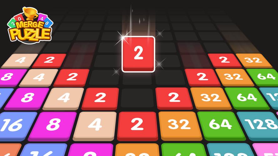 Merge Block - number games スクリーンショット 1