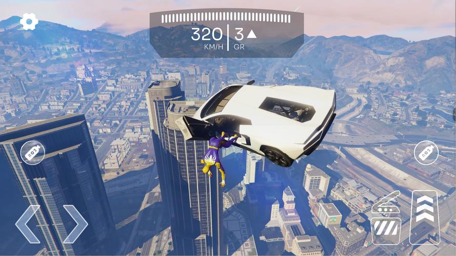 Car Driving Game : Car Crash Captura de pantalla 2