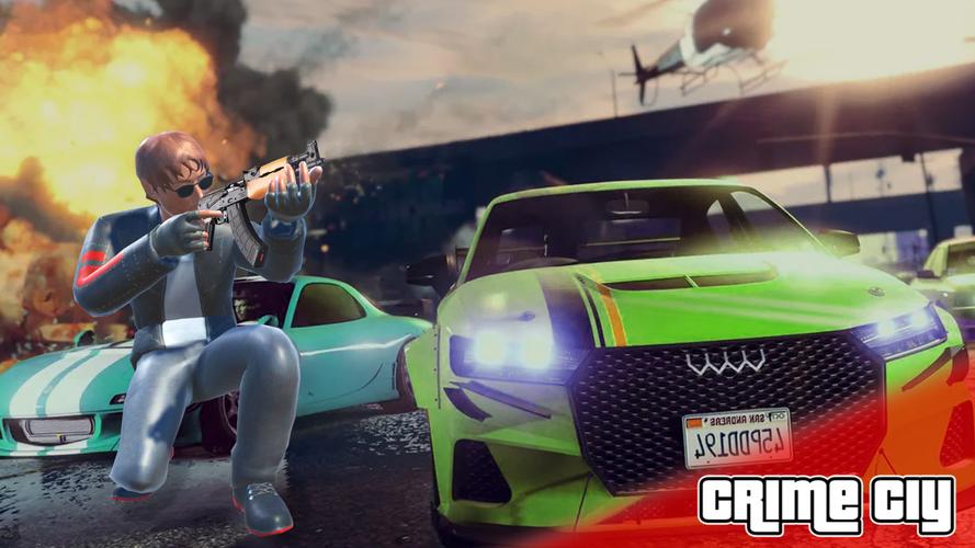 Gangster Simulator : Crime 3D Скриншот 2