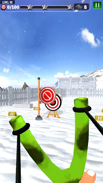Slingshot Master Catapult Game Mod Capture d'écran 2