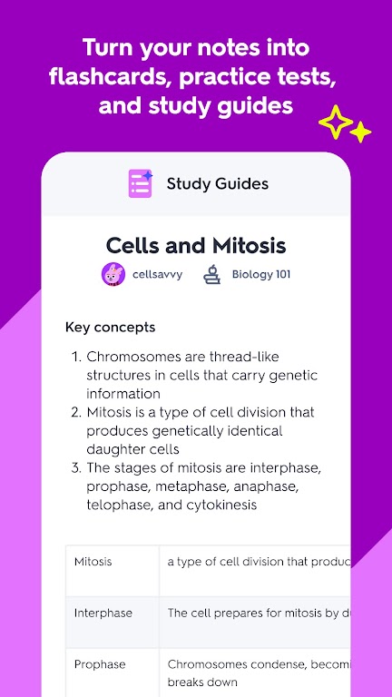 Schermata Quizlet: AI-powered Flashcards Mod 2