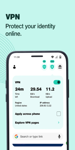 JioSphere: Web Browser Скриншот 2