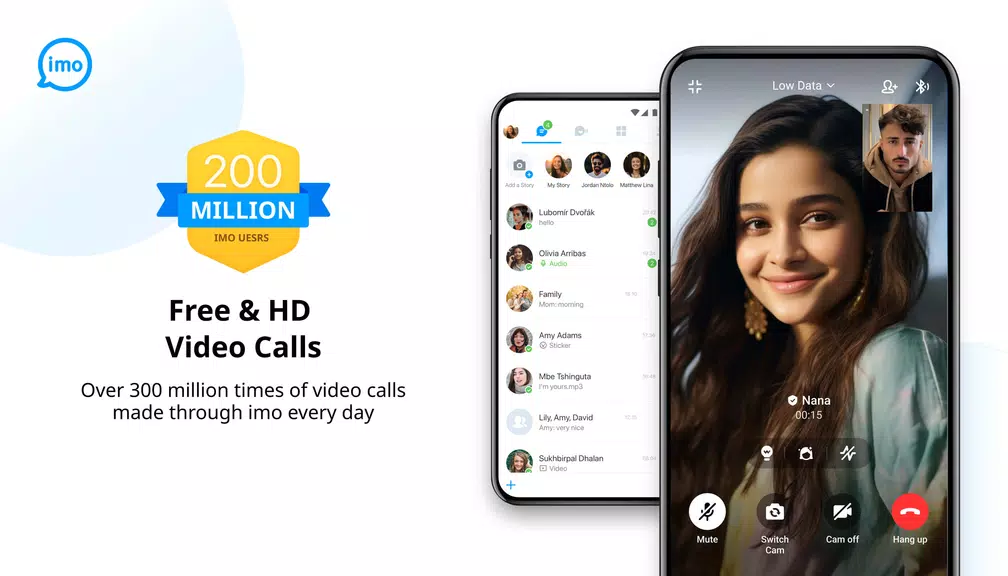 imo Lite -video calls and chat 스크린샷 1