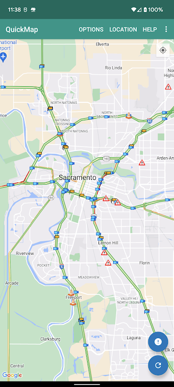 QuickMap Ảnh chụp màn hình 1