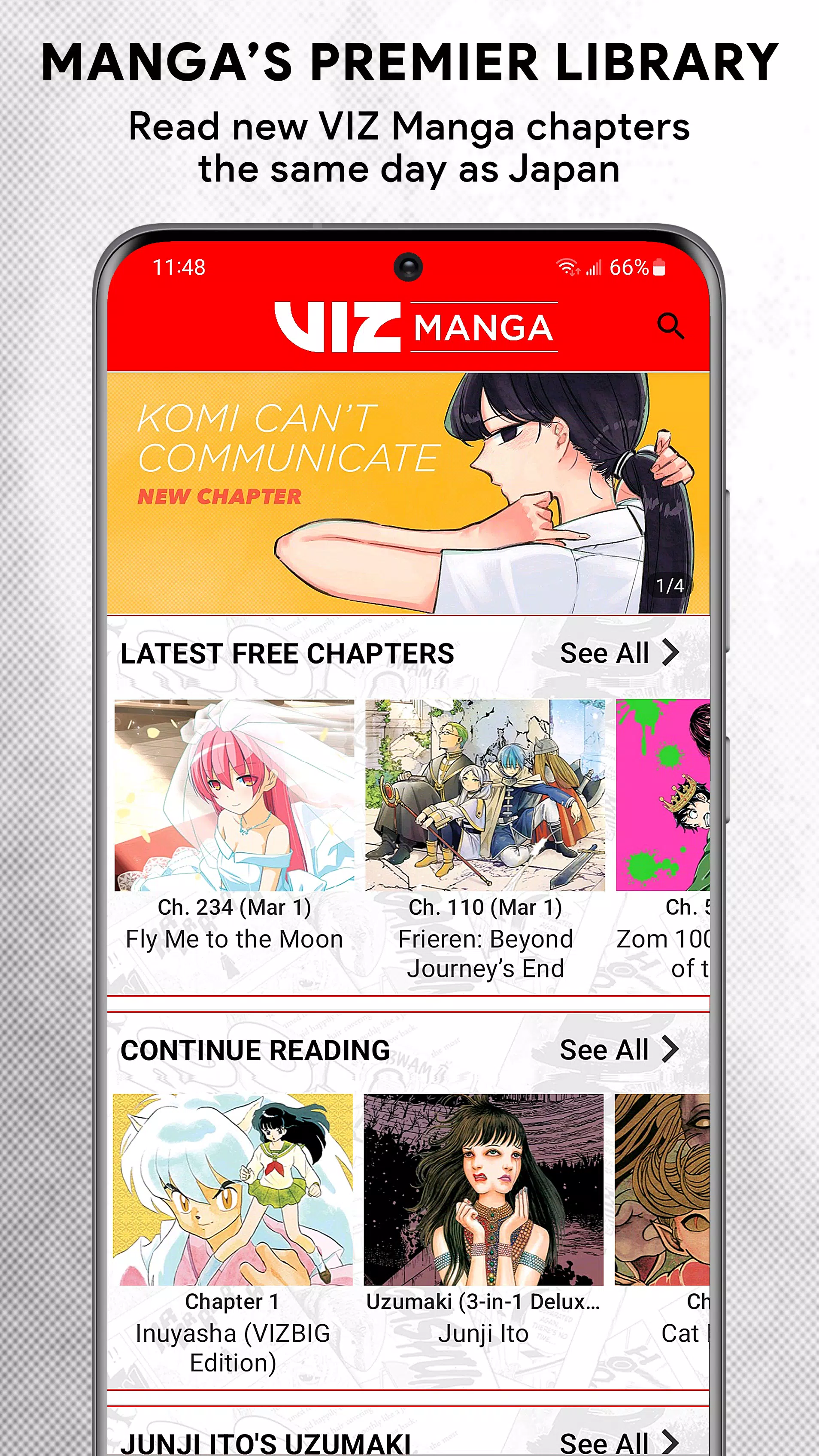 VIZ Manga 스크린샷 1