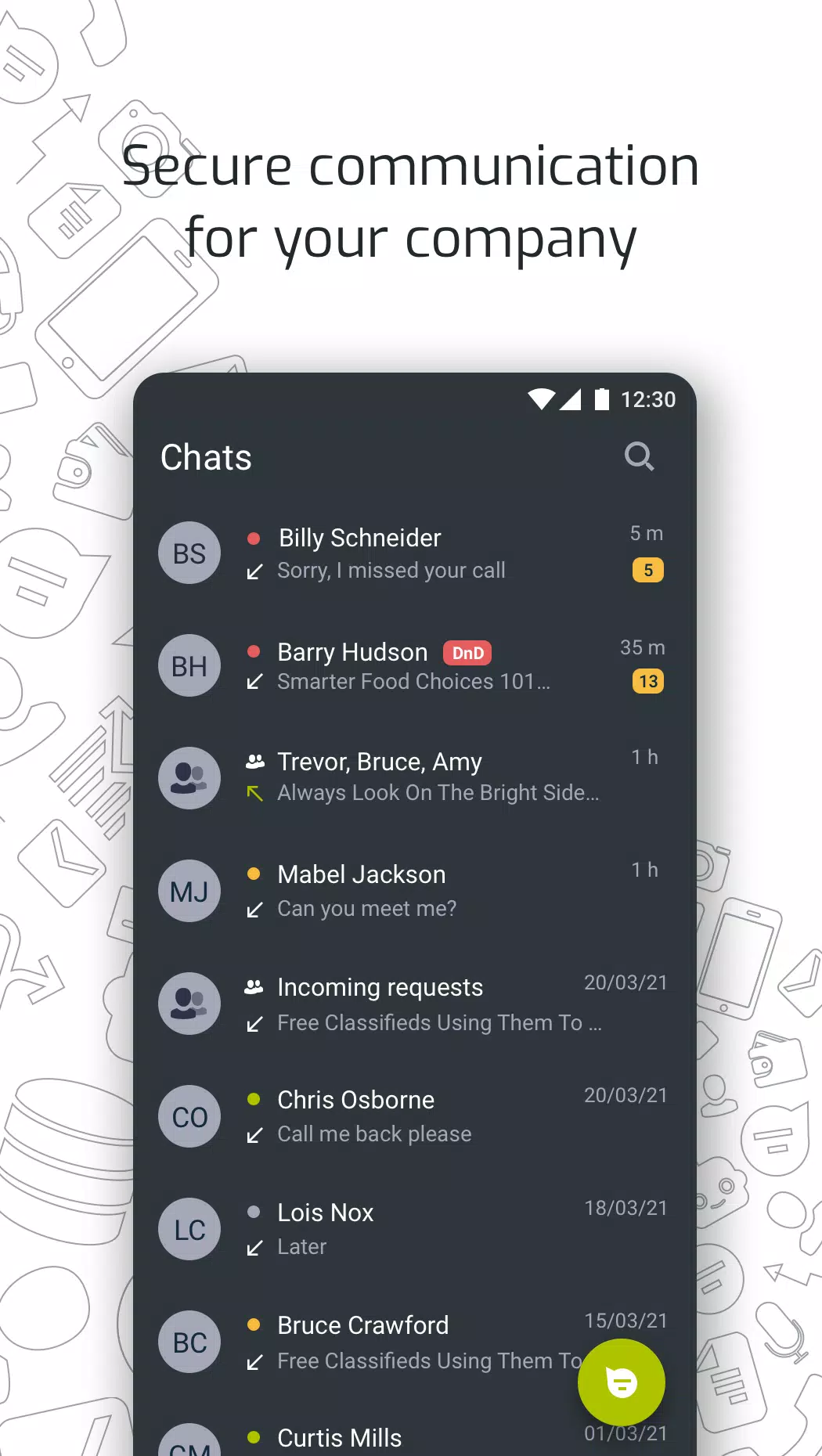 OKG Connect ဖန်သားပြင်ဓာတ်ပုံ 1