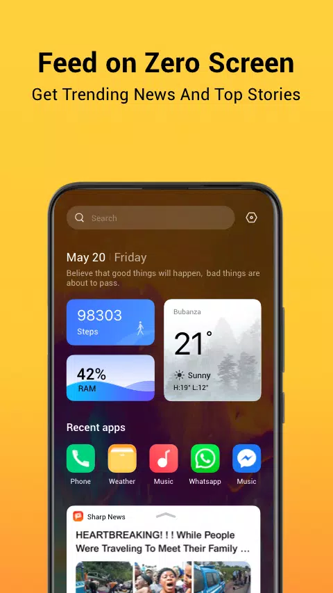 HiOS Launcher Capture d'écran 1