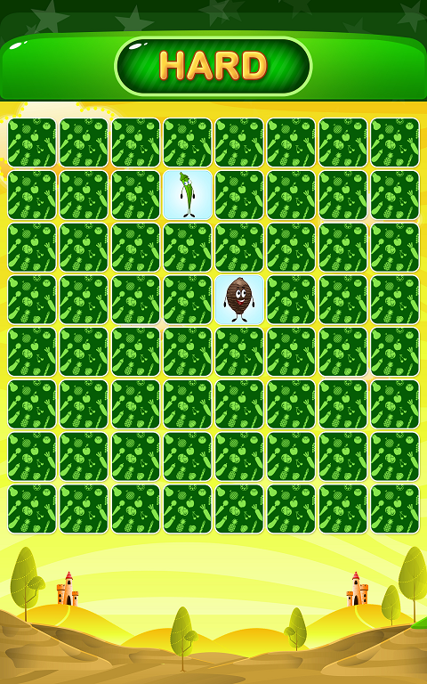 Vegetable Memory Match Game應用截圖第2張