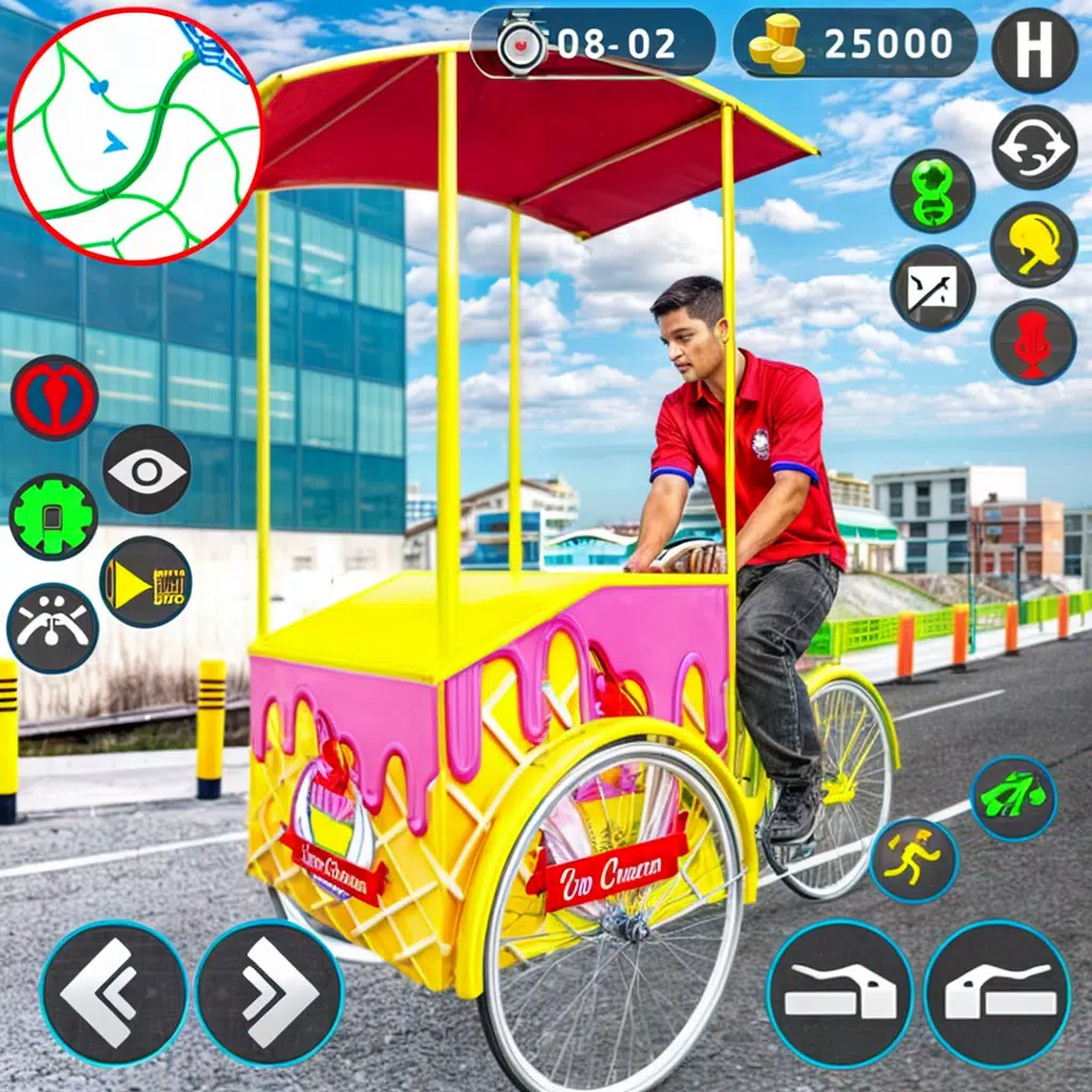 City Ice Cream Man Simulator ภาพหน้าจอ 1