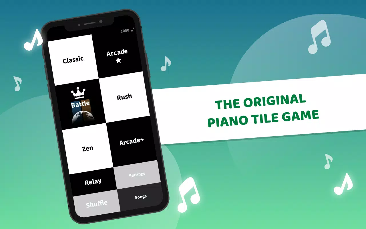 Piano Tiles Captura de tela 1