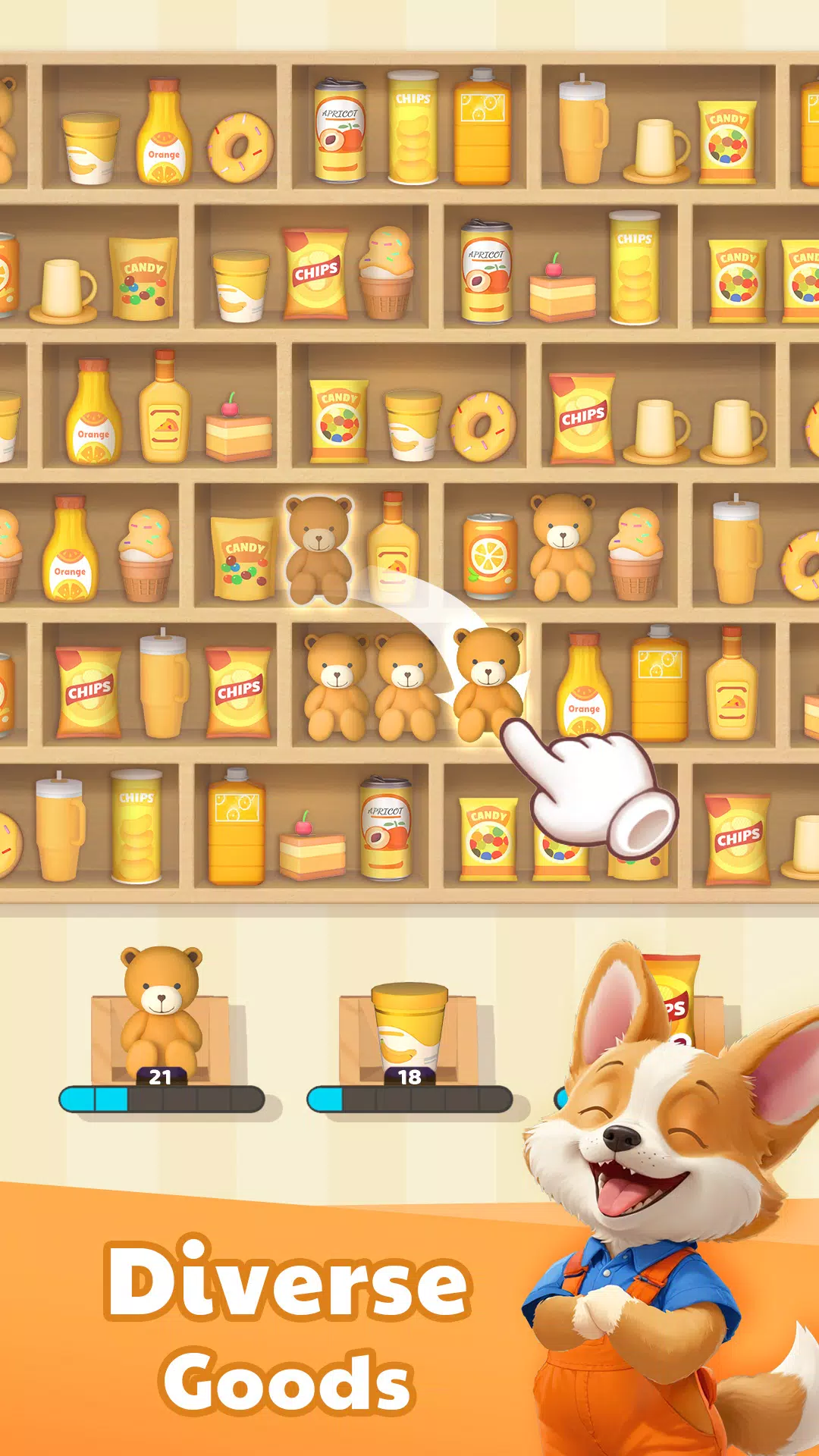 3D Goods Store: Sorting Games 스크린샷 2