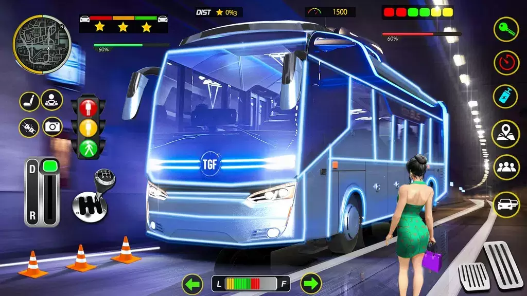 Coach Bus 3D Driving Games Captura de pantalla 2