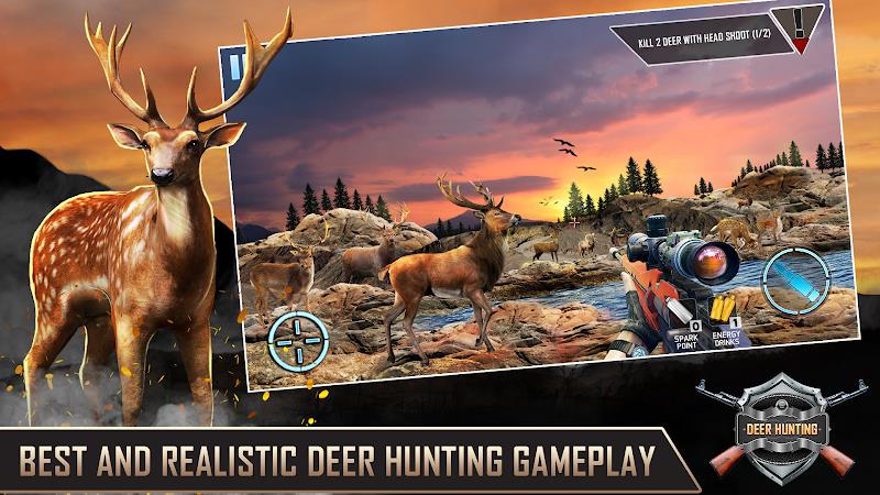 Deer Hunting Simulator Games 스크린샷 1