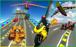 Rocket Car Racing Stunts স্ক্রিনশট 3