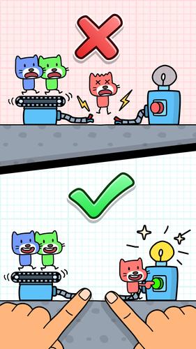 Brain cat: tricky puzzles Ekran Görüntüsü 2