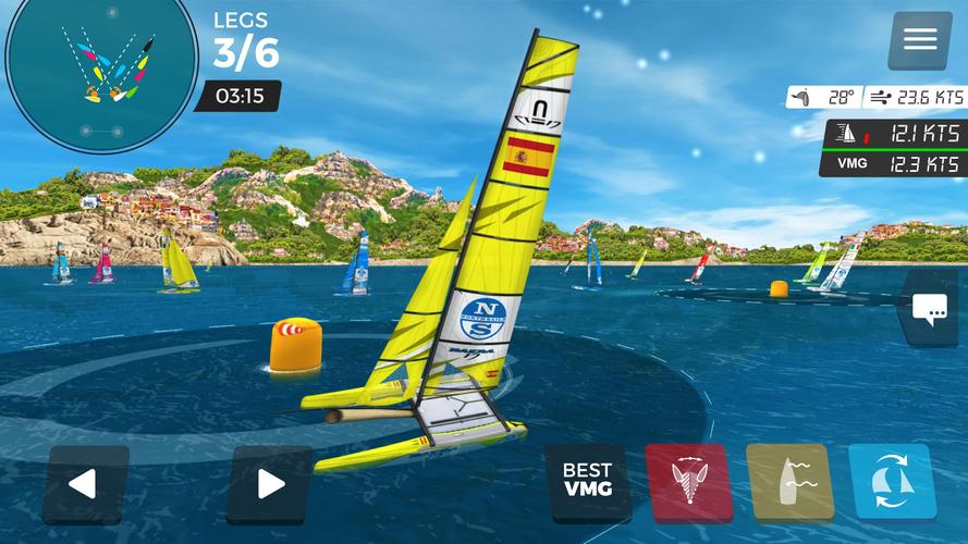 Virtual Regatta Inshore スクリーンショット 3
