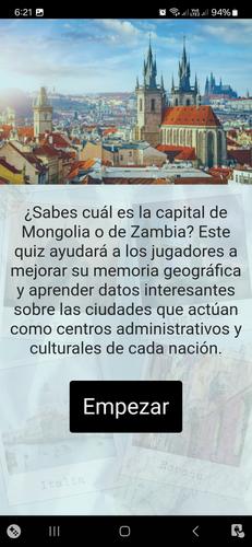 Quiz de Países 2024 Capture d'écran 1